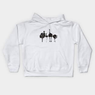 Birds Of A Feather Kids Hoodie